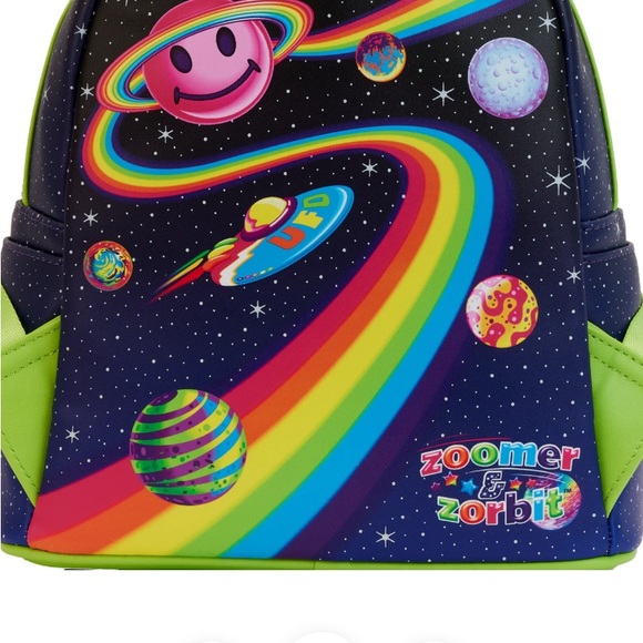 Lisa Frank Loungefly Backpack - Picture 4 of 7
